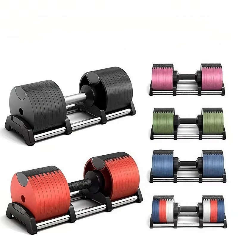 Cheap Colorful Free Weights 24 - Adjustable Dumbbell Pair 40Kg ulasan dan harga