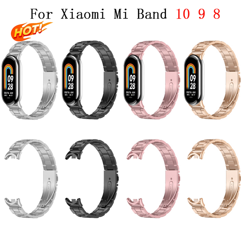 Metal Strap For Xiaomi Mi Band - Resistance Bands Set With Handles ulasan dan harga