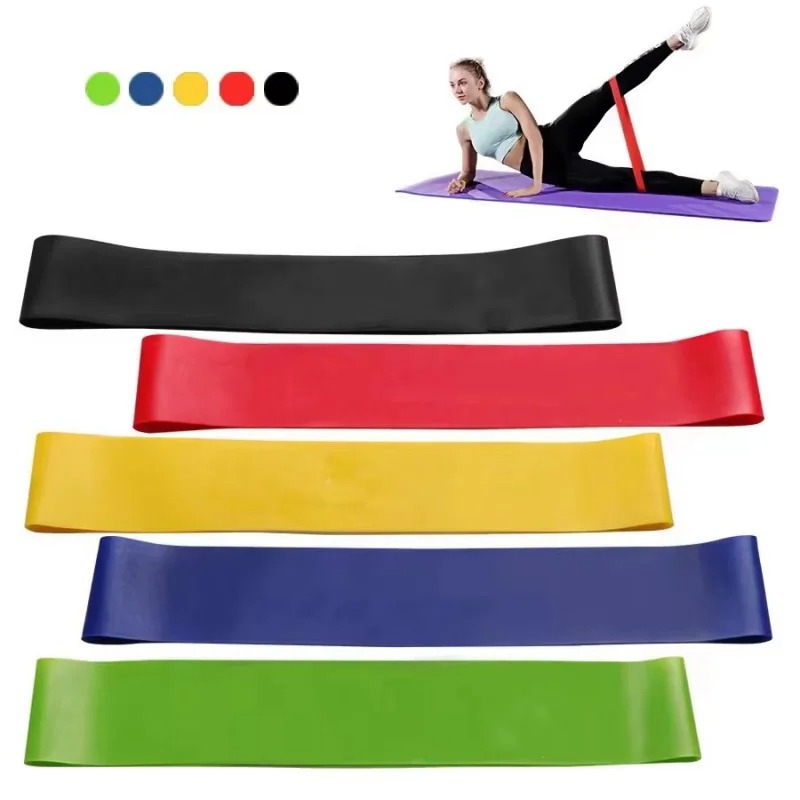 Training Fitness Rubber Resist - Pilates Bar Kit With Resistance Bands ulasan dan harga