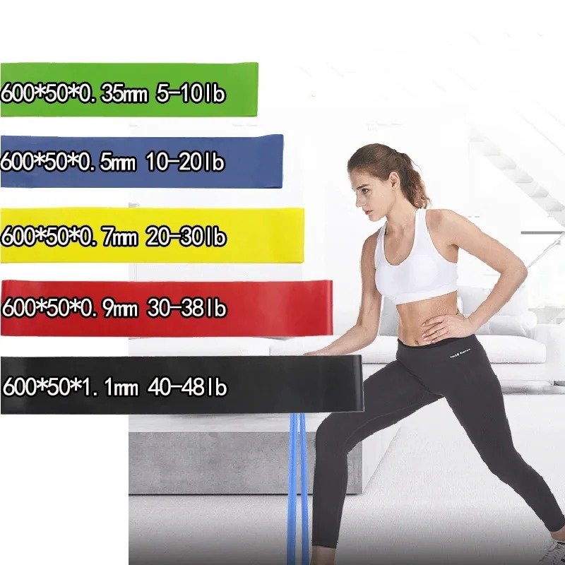 Training Fitness Rubber Resist - Pilates Bar Kit With Resistance Bands ulasan dan harga