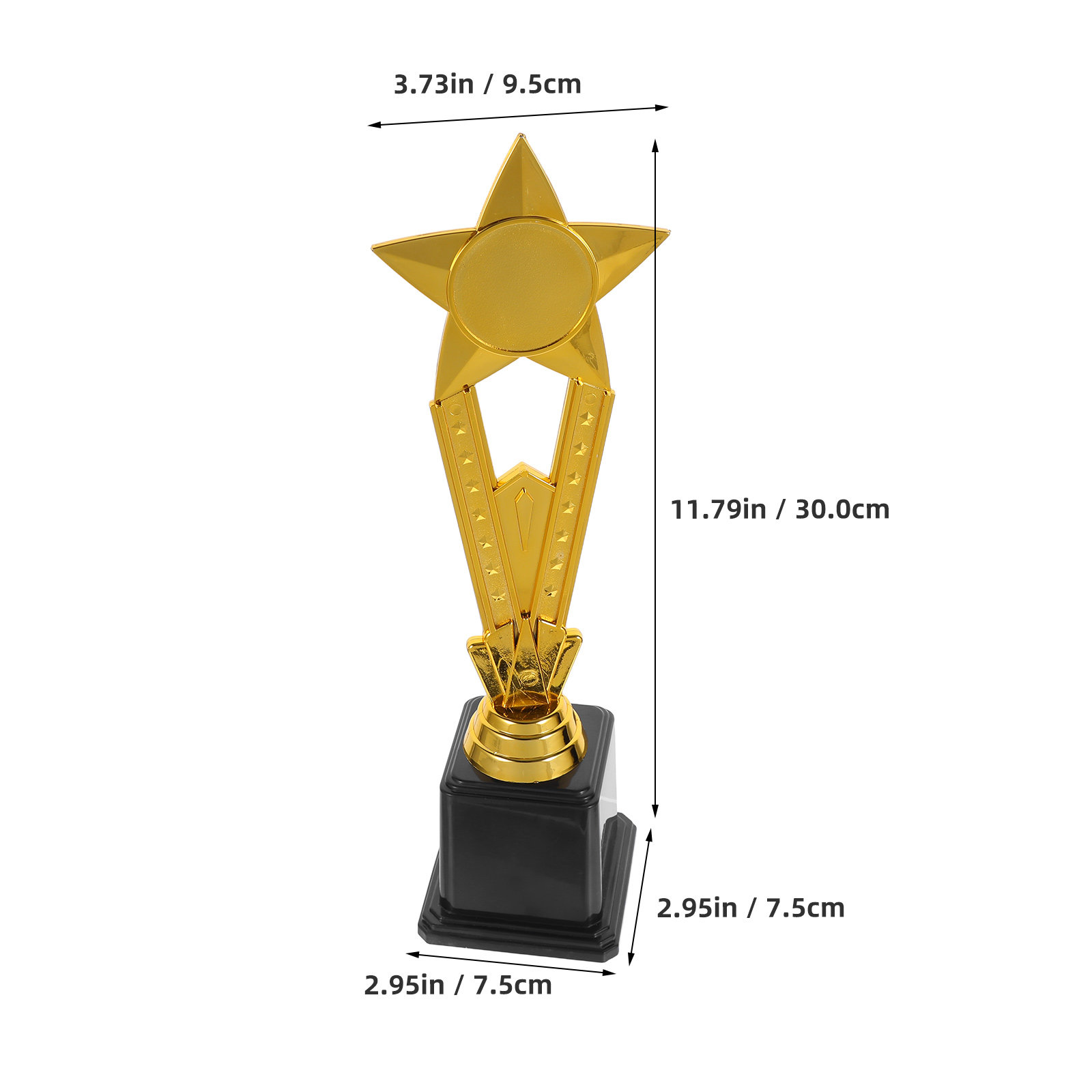 Gold Star Trophy Cup Small Pla - Team Sports ulasan dan harga
