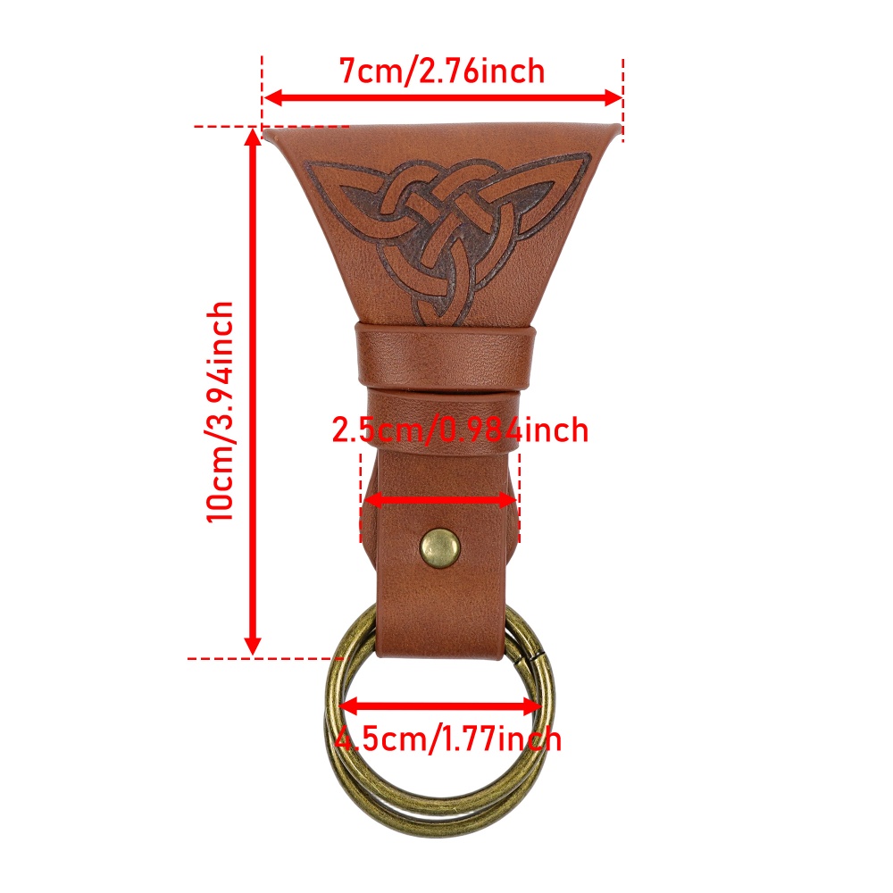 Medieval PU Leather Skirt Hike - Hiking ulasan dan harga