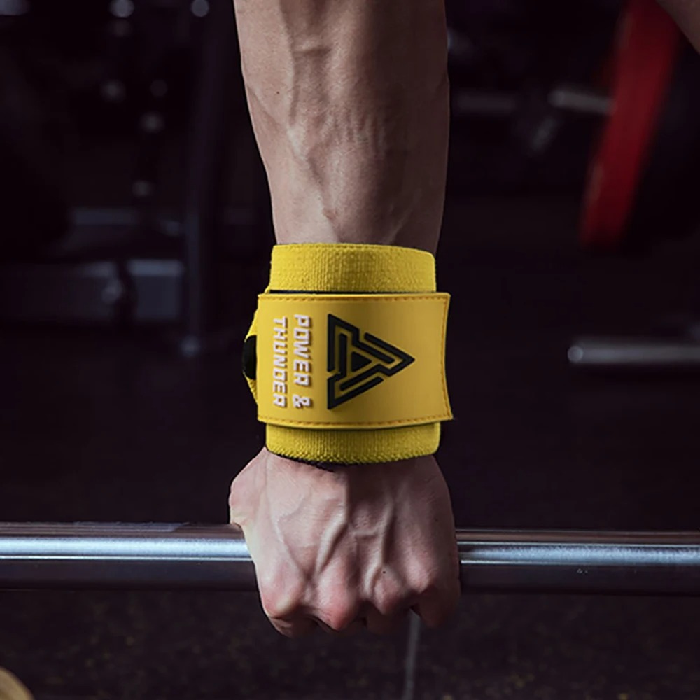 Heavy Duty Weight Lifting Wris - Wrist Wraps Weightlifting Support ulasan dan harga